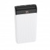 Зовнішній акумулятор (павербанк) Hoco with Display Famous 20000mAh J59A White