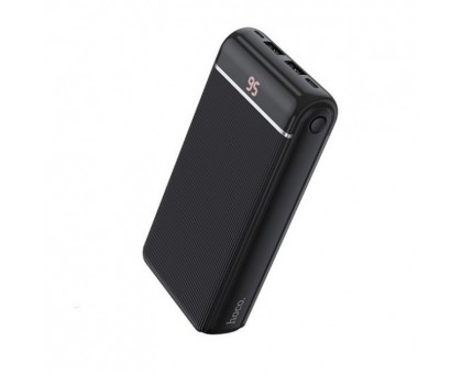 Зовнішній акумулятор (павербанк) Hoco with Display Famous 20000mAh J59A Black