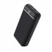 Зовнішній акумулятор (павербанк) Hoco with Display Famous 20000mAh J59A Black