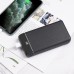 Зовнішній акумулятор (павербанк) Hoco with Display Famous 20000mAh J59A Black