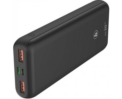 Зовнішній акумулятор (павербанк) HAMA Prime Line PD20-HD 20000mAh Anthracite